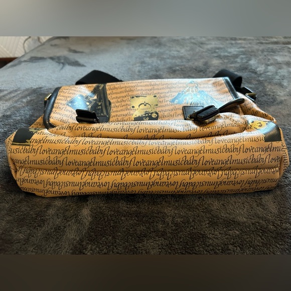 L.A.M.B. Leather crossbody messenger bag - Picture 9 of 10